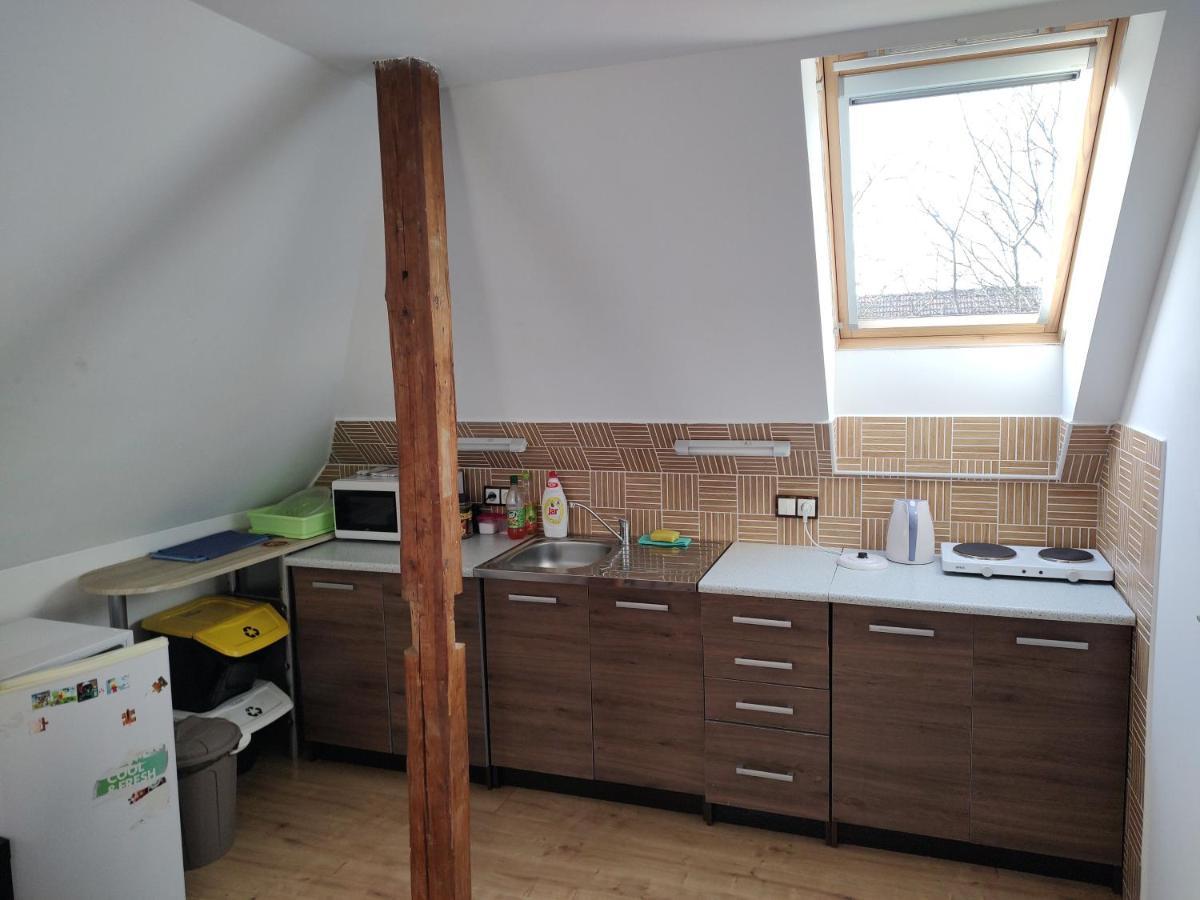 Ferienwohnung Apartman V Podkrovi Dobruška Exterior foto