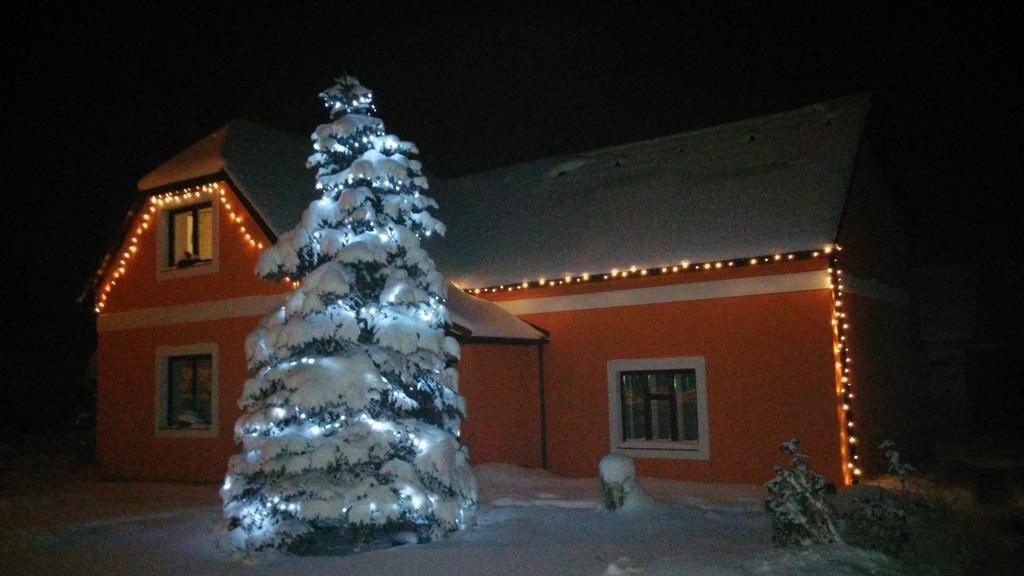 Ferienwohnung Apartman V Podkrovi Dobruška Exterior foto